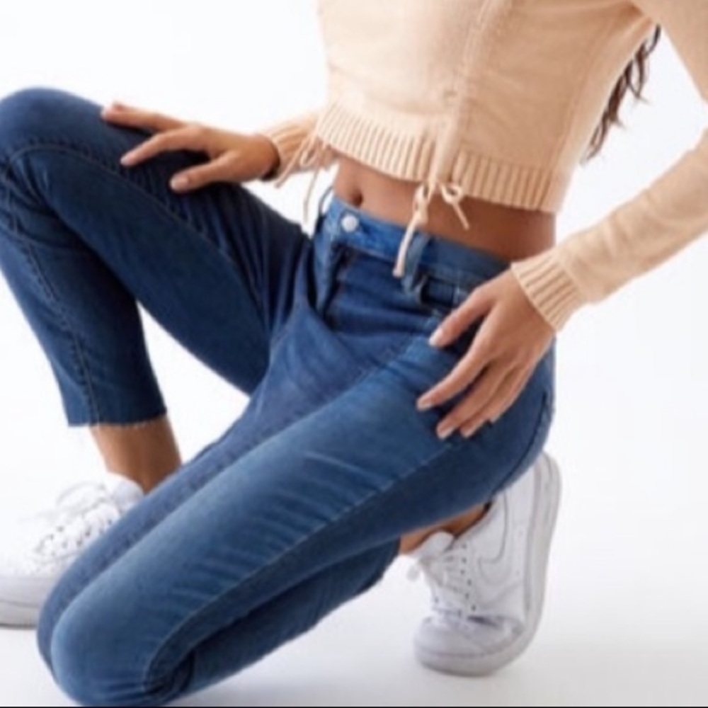 PACSUN HIGH-RISE ANKLE JEGGINGS. .
